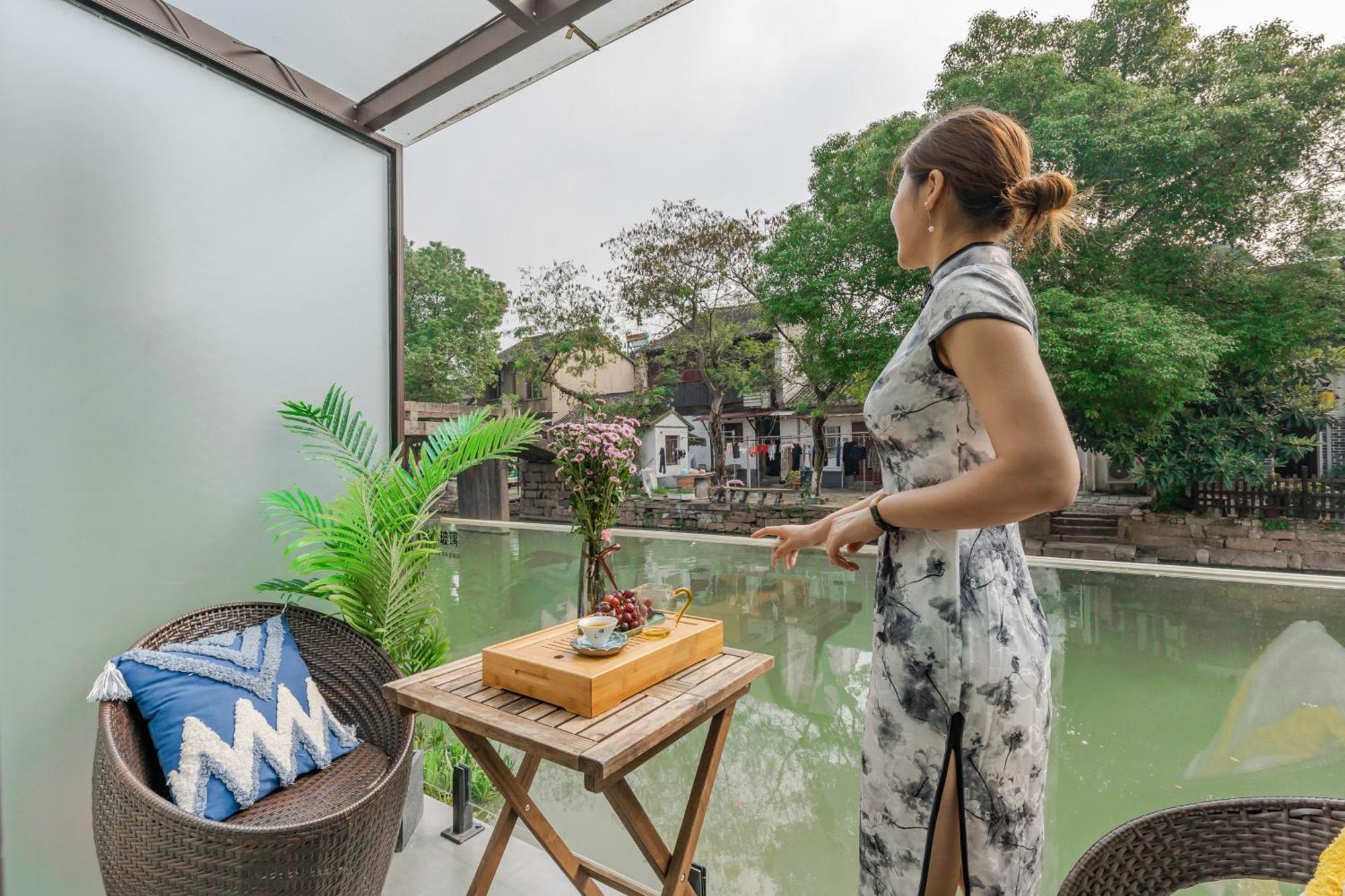 Tongli Slowlife River View Inn سوجو المظهر الخارجي الصورة