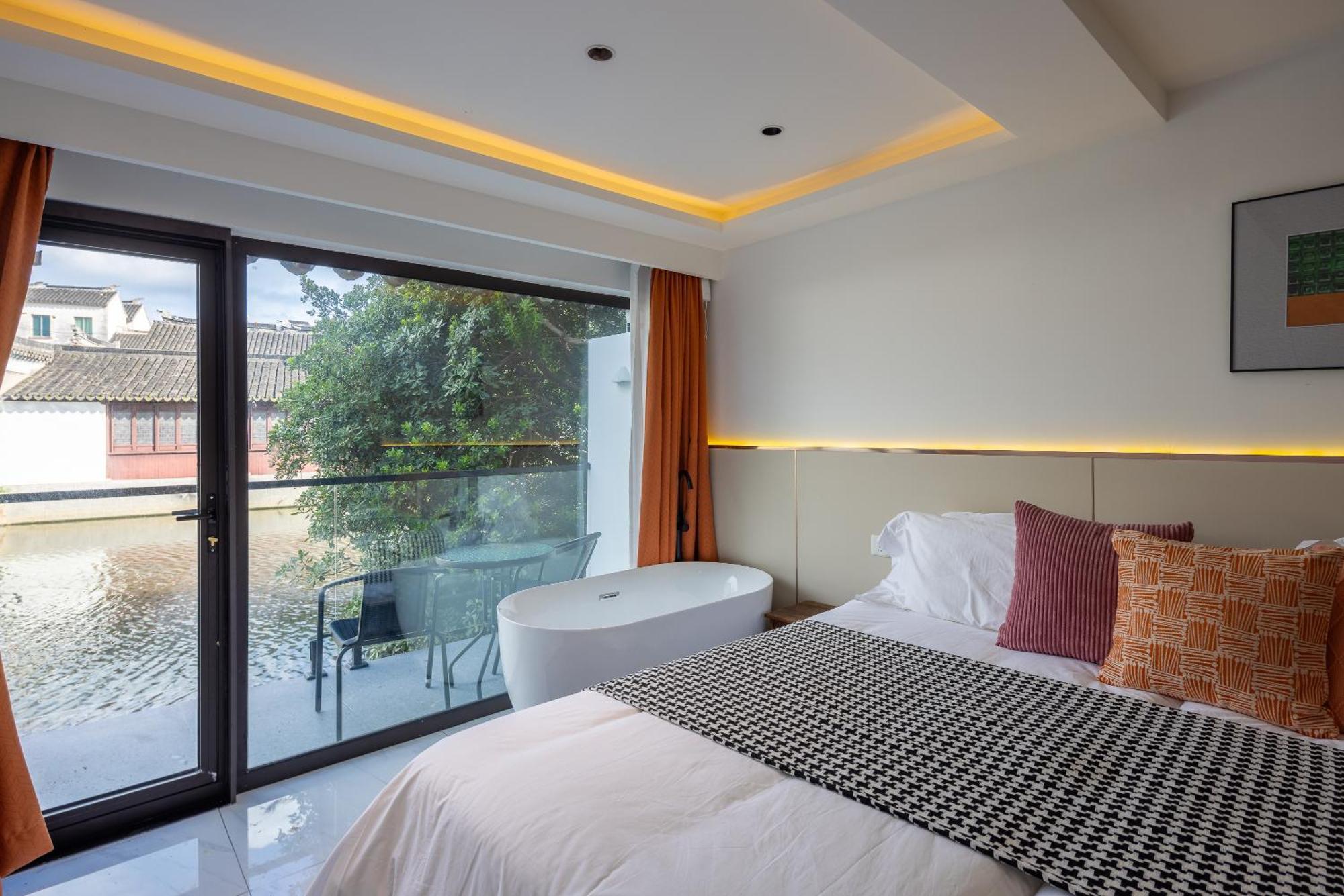 Tongli Slowlife River View Inn سوجو المظهر الخارجي الصورة