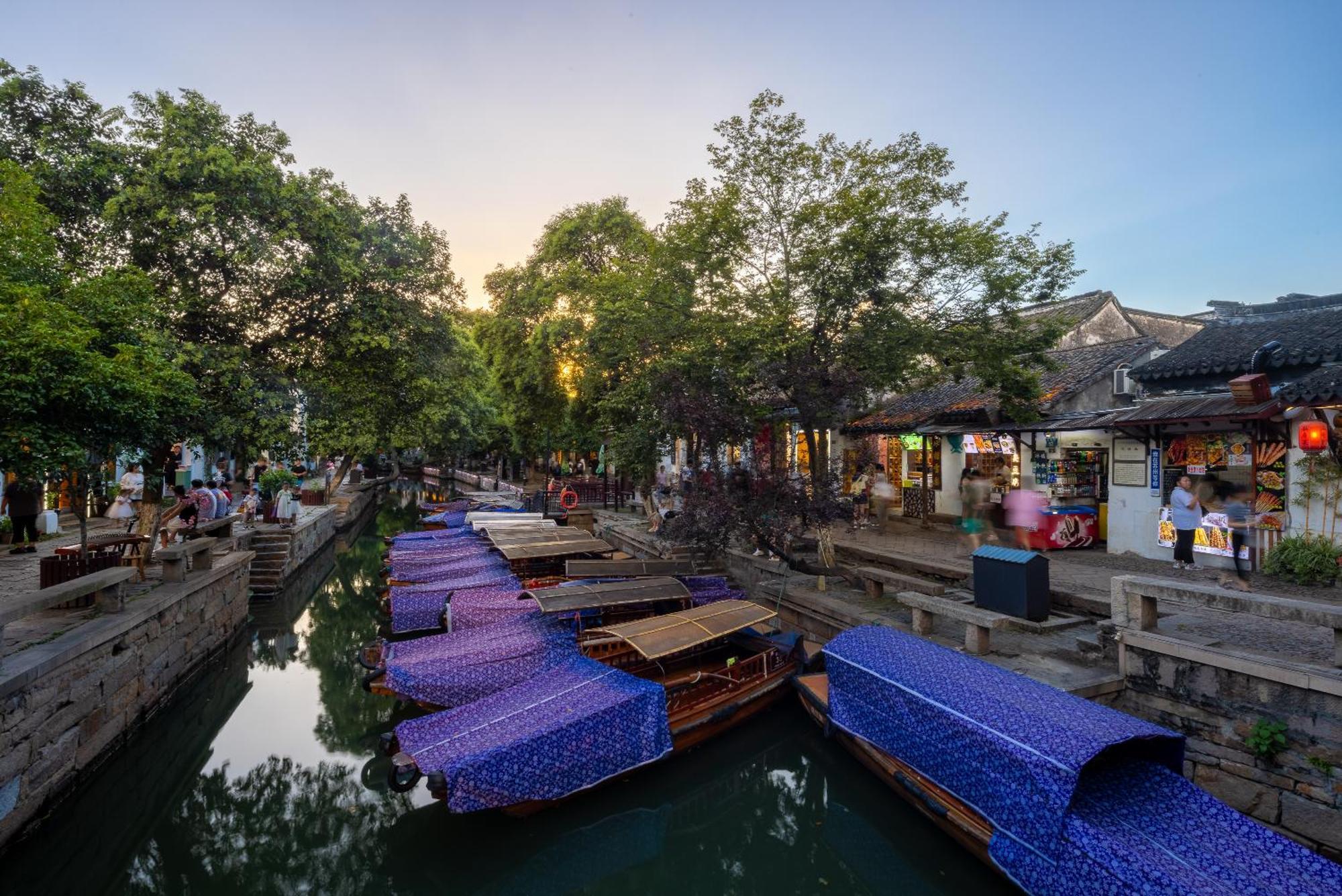 Tongli Slowlife River View Inn سوجو المظهر الخارجي الصورة